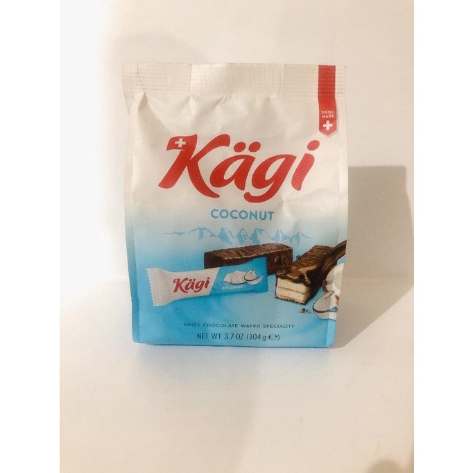 

Kagi Swiss Chocolate Wafer 125g Coconut