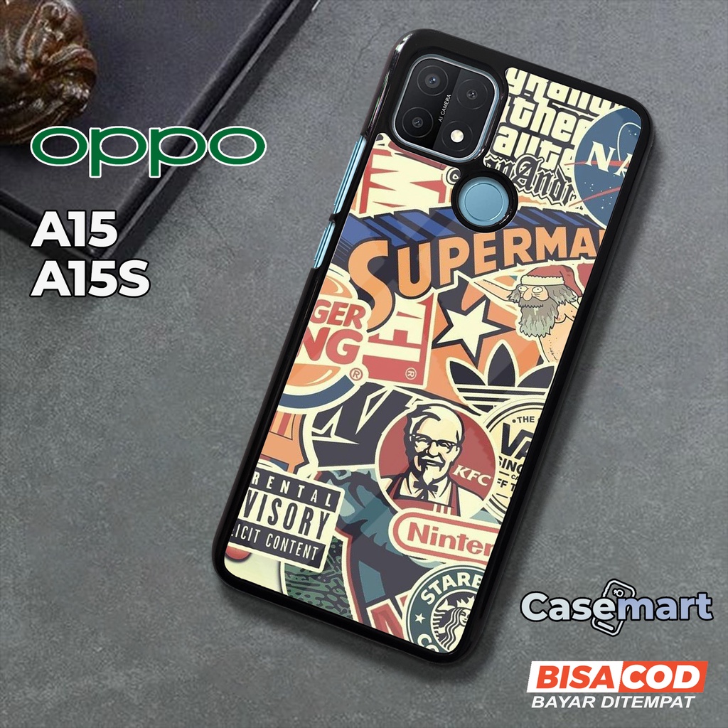Case Oppo A15 A15s [GRFY] Casing Hp OPPO A15 A15s CASEMART Case Hp OPPO Custom Case Foto Kesing Hp K