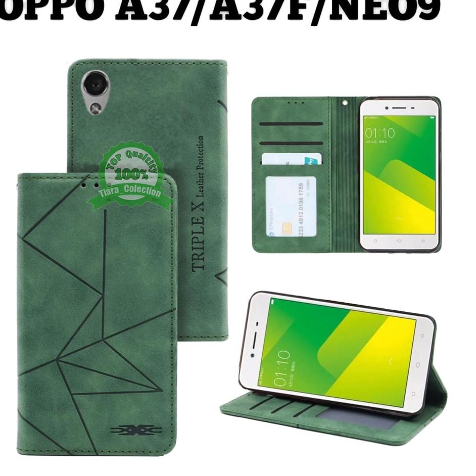 Hot Sale CASE HP OPPO A37 A37F NEO 9 LEATHER FLIP MAGNET SARUNG BUKU HP BUKA TUTUP