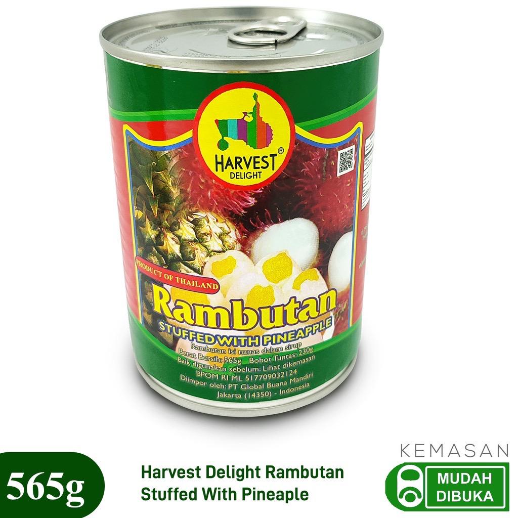 

Harvest Delight Rambutan Nanas In Syrup Kaleng 565gr Buah Kaleng