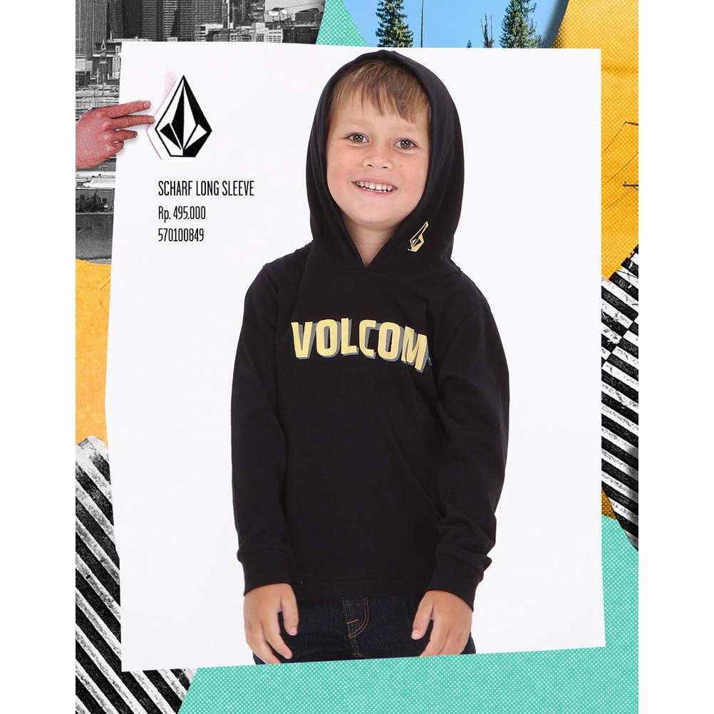 RAYSURF VOLCOM SWEATHER ANAK 570100849 ORIGINAL