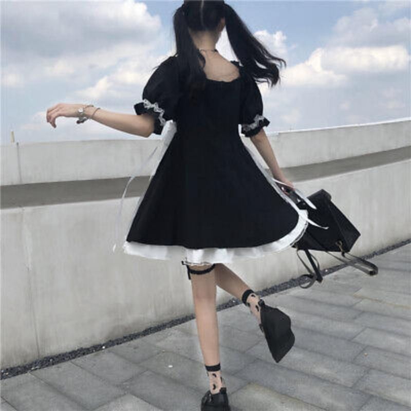 ghothic Lolita Harajuku/dress mini