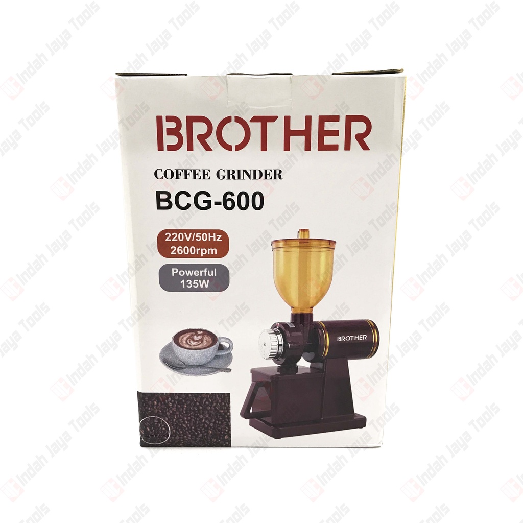 BROTHER MESIN GILINGAN KOPI LISTRIK Electric Coffee Grinder CG 600