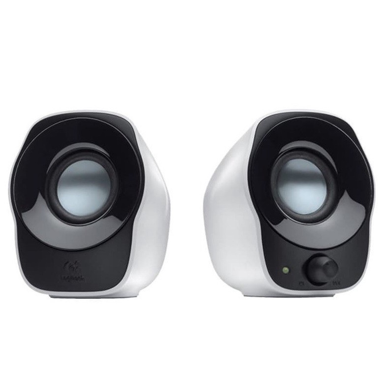 SPEAKER LOGITECH Z120 FULL BASS MANTAP WARNA PUTIH