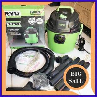 mesin vacuum cleaner RYU RVC 15 wet and dry mesin vacum cleaner ryu basah kering blower penyedot deb
