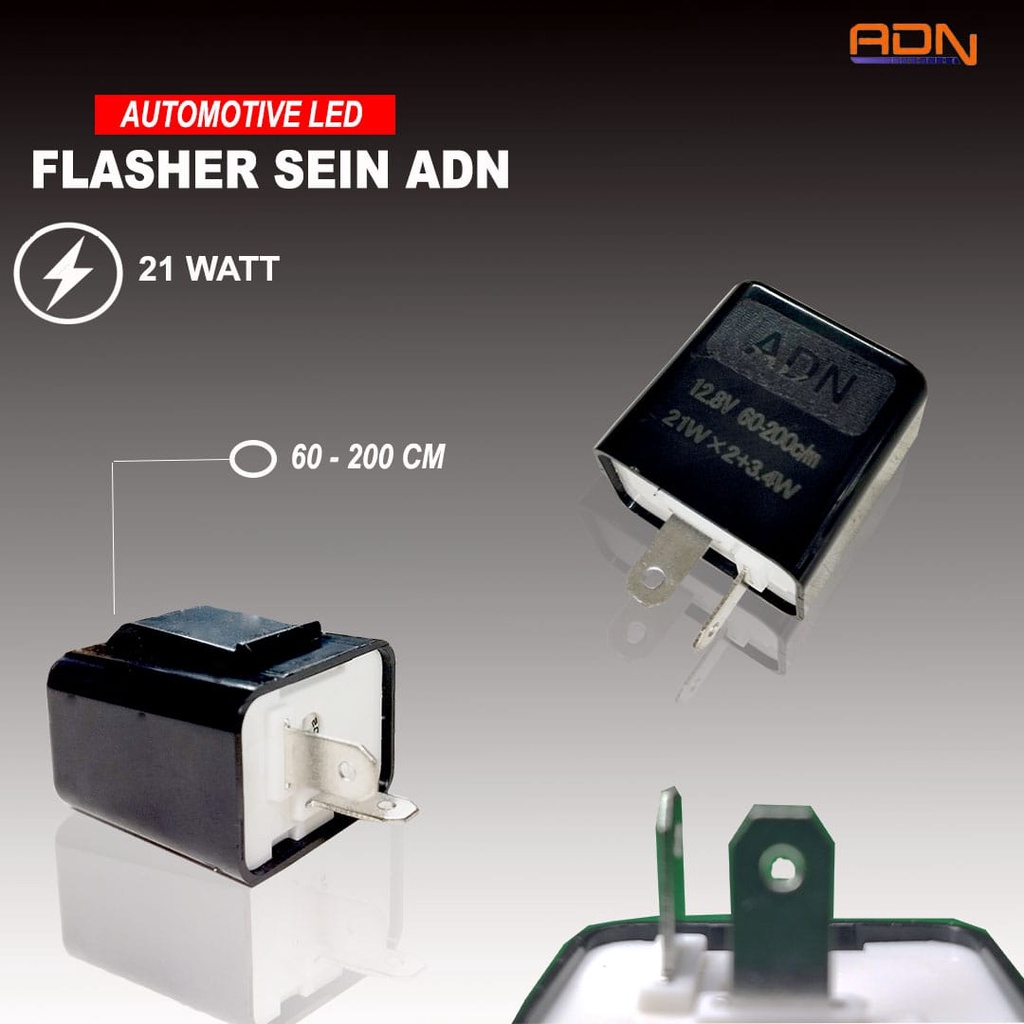 ADN.in Flasher sein led flaser sen ADN SIGN setelan kedip cepat motor