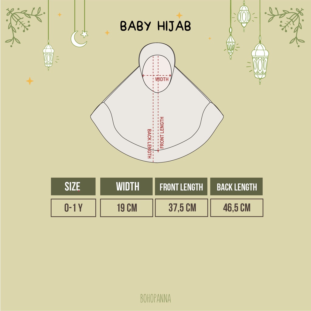 BOHOPANNA - RAYA COLLECTION - NAURA BABY SET