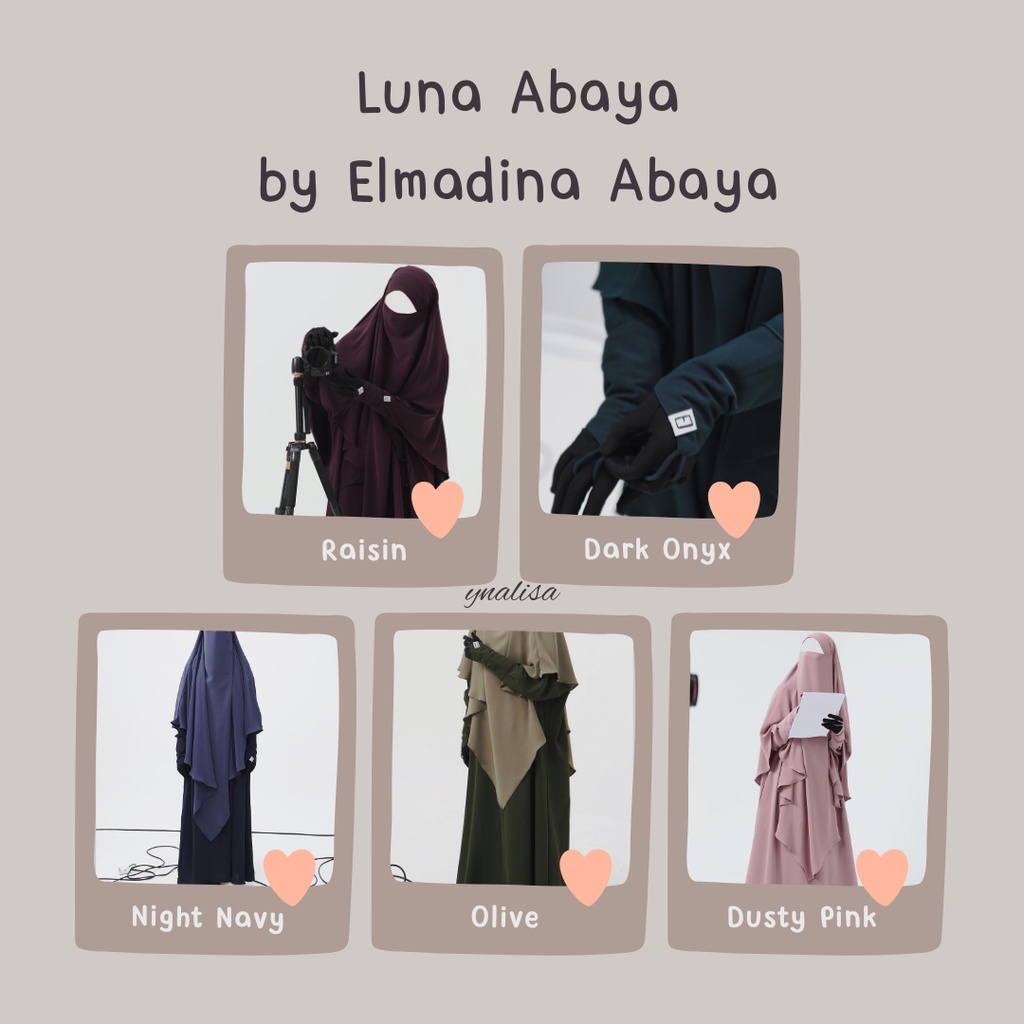 Luna Abaya by Elmadina Abaya
