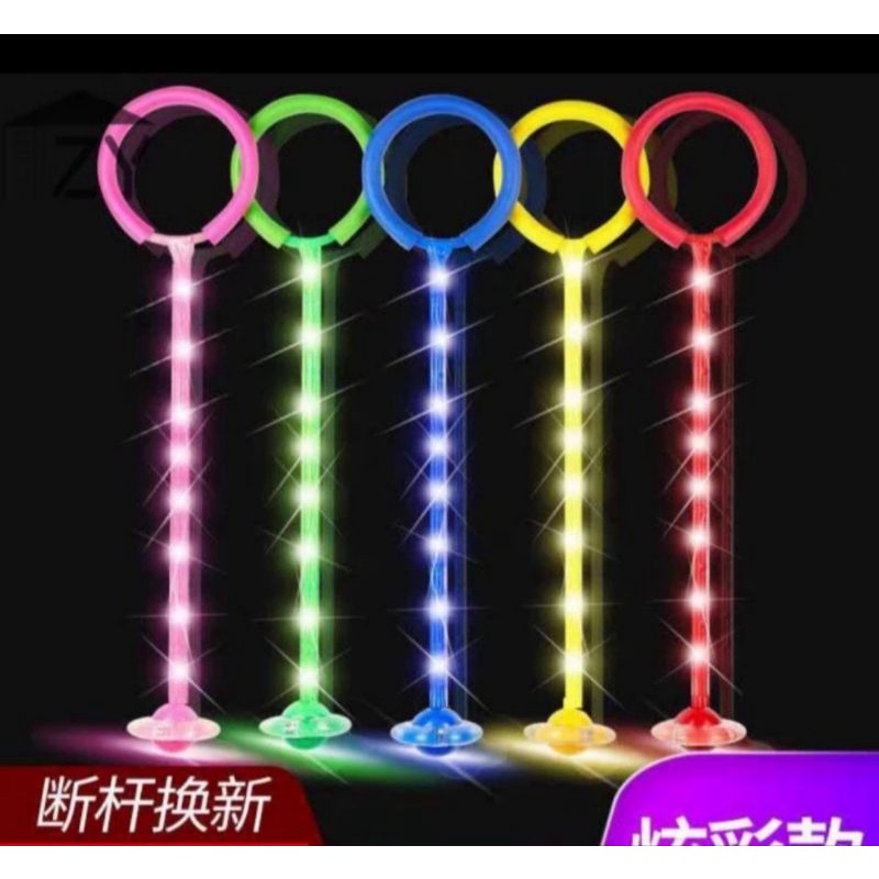 YOYO KAKI FULL LED FLASH JUPING MAINAN ANAK & DEWASA HULAHUP  KAKI LAMA