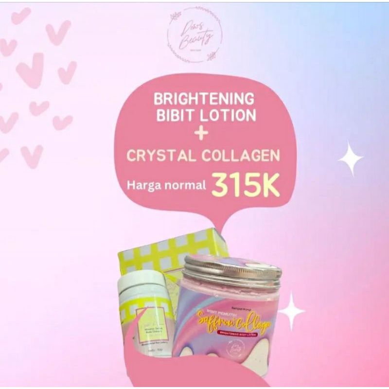 Bundling Bibit Pemutih+Crystal Blueberry by. Dr. Dews Beauty