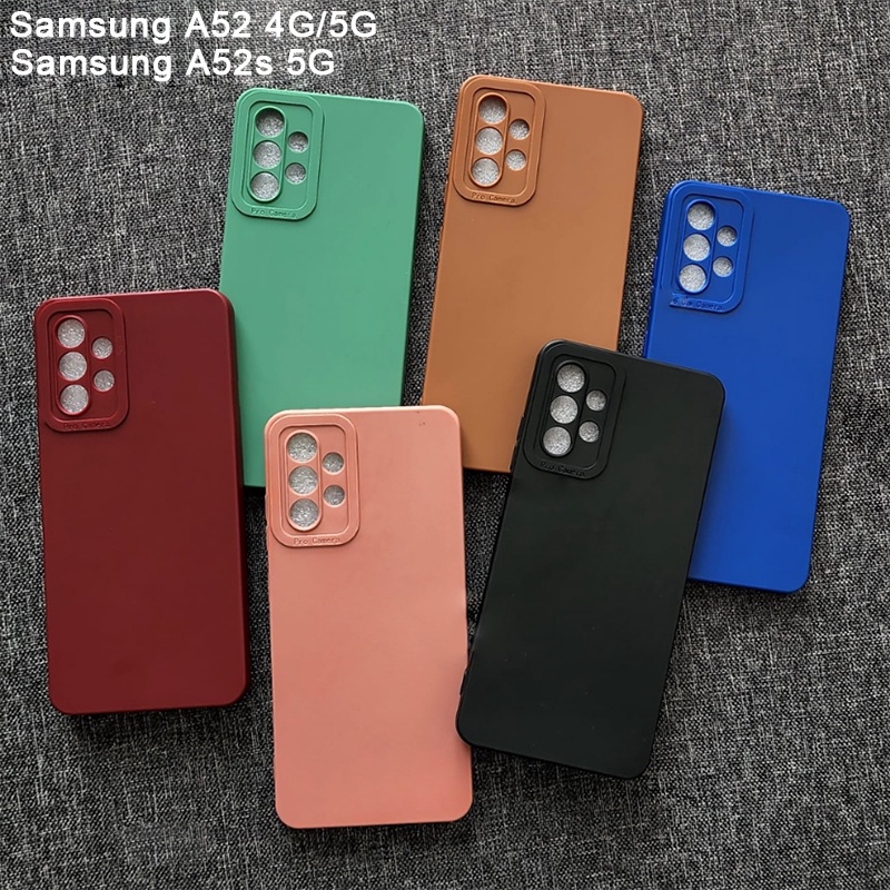 Softcase Samsung A52 Samsung A52S Samsung A52 4G Samsung A52 5G Samsung A52S 5G Case 3D Pro Camera Gel Silika Casing