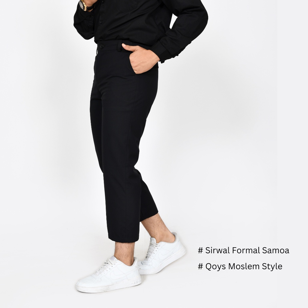 Celana Sirwal Formal Pria | Sirwal Kantor Premium | Ankle Pants | Celana Laa Isbal | Celana Sirwal P