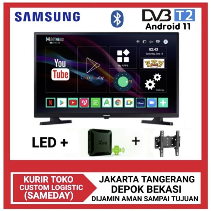 SAMSUNG 43 INCH ANDROID 11 DIGITAL TV DVBT2 N5001/N5003