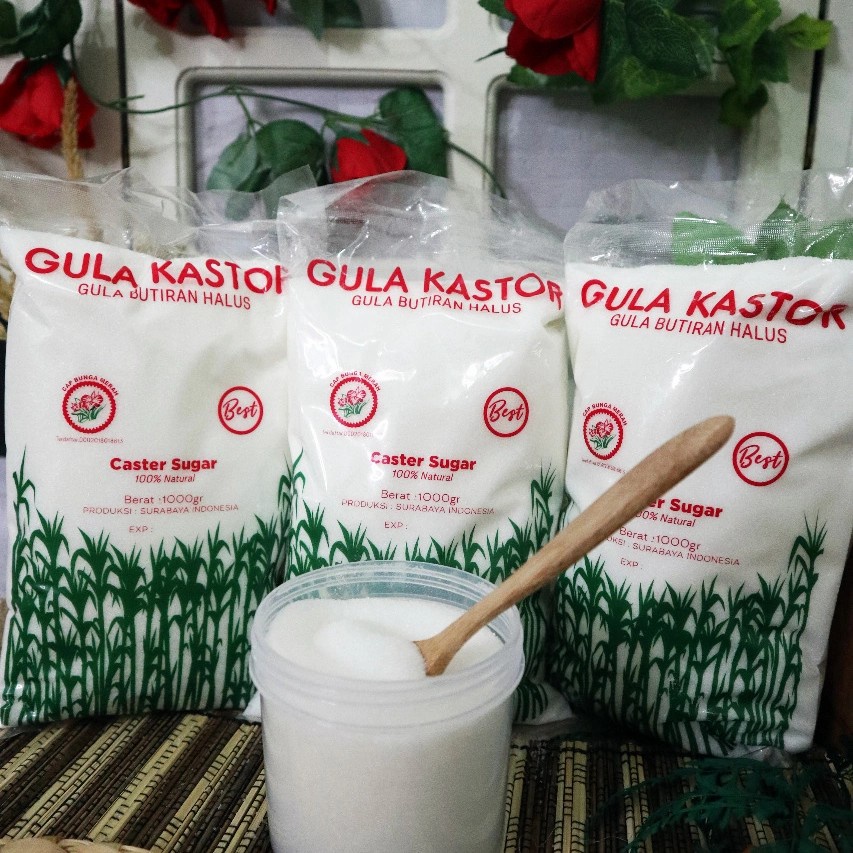 

Gula Kastor Gula butiran halus 1kg