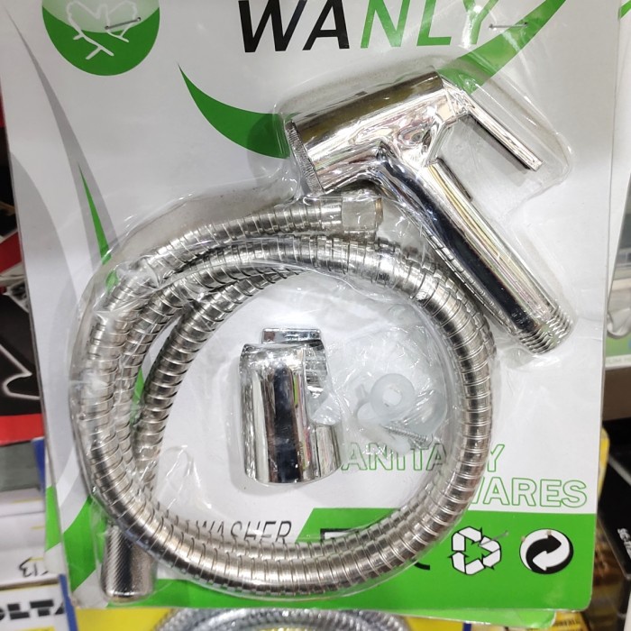 Terlaris Jesho Selang Shower Jet Closet Wc Duduk Fleksibel Chrome