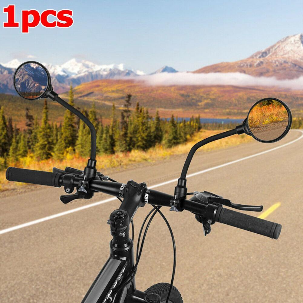 1pc Kaca Spion Sepeda Bicycle Bike Rearview Mirror Adjustable Bicycle Rearview Mirrors Kaca Spion Sepeda Adjustable Handlebar