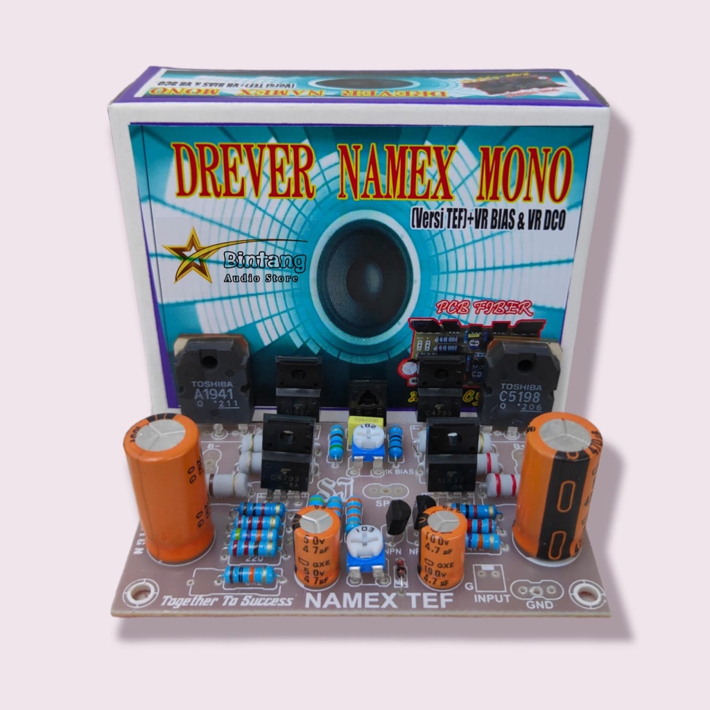 Driver Power Amplifier NAMEC / NAMEX + TEFF FR4 Fiberglass Original
