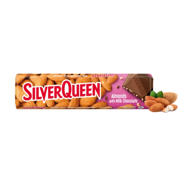 

Cokelat Silverqueen Cashew Almond 58gr Promo Coklat Manis Makanan Camilan