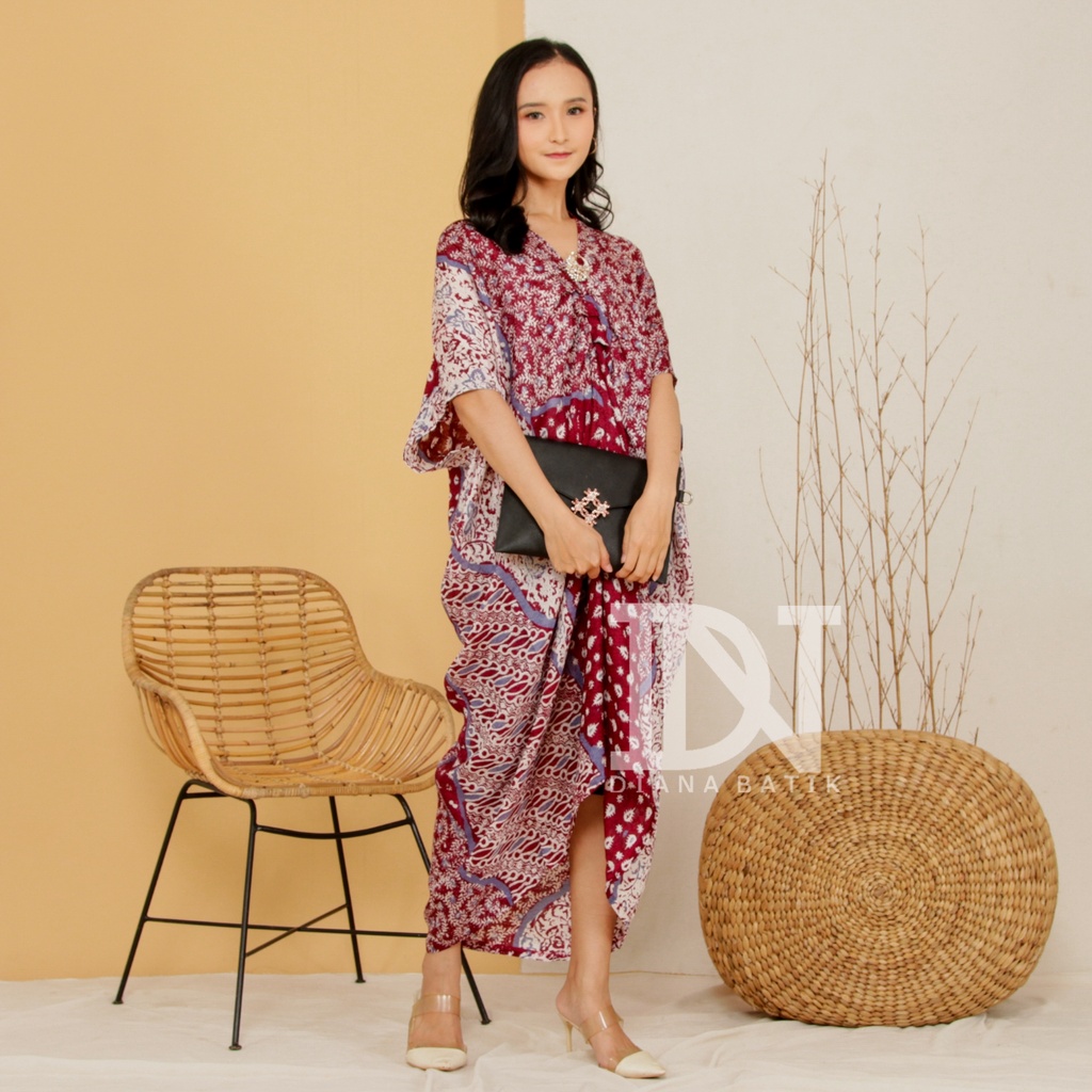 KAFTAN VISCOSE MOTIF NO LACE by Diana Batik