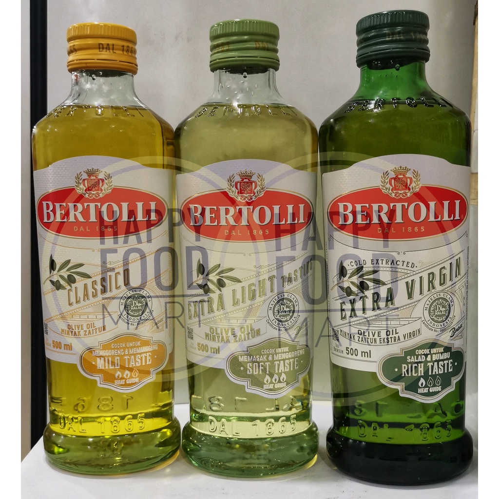 

[SALE]BERTOLLI OLIVE OIL CLASSICO EXTRA LIGHT EXTRA VIRGIN 500ML/MINYAK ZAITUN BERTOLLI/MINYAK OLIVE