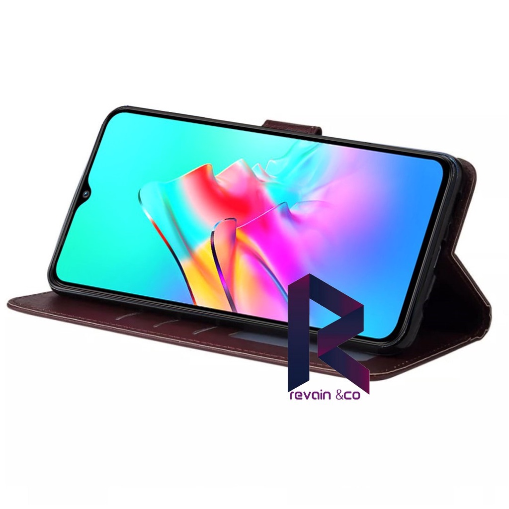 FLIP COVER SAMSUNG A14 4G FLIP WALLET LEATHER KULIT PREMIUM SARUNG BUKA TUTUP KESING HP FLIP CASE SAMSUNG A14 4G