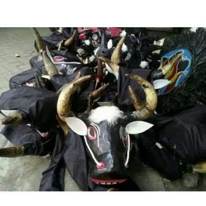 *camarryese* Bantengan barongan murah anak SD banteng barongan ada kemul/