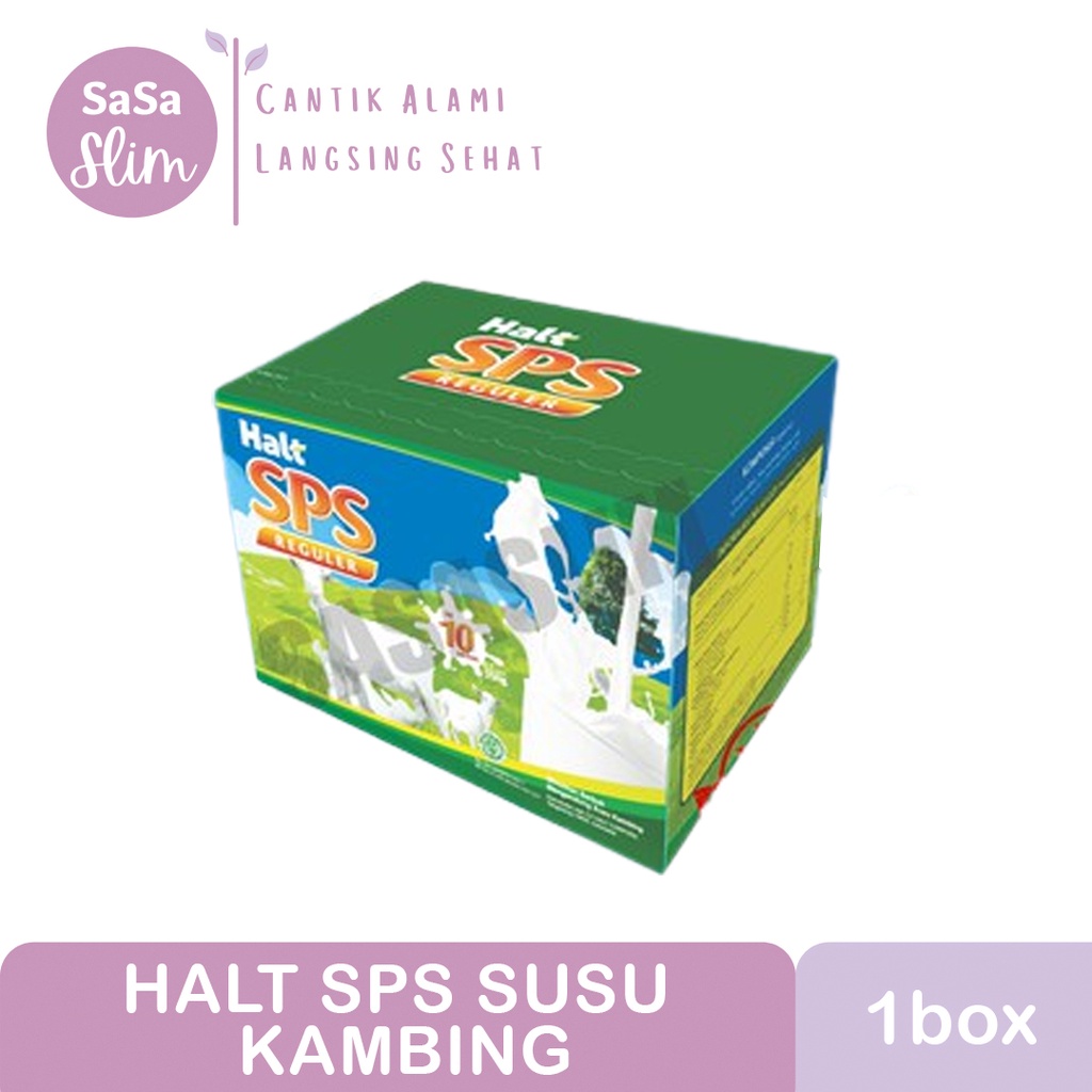 

SaSaSlim - Jual Halt SPS Susu Kambing 1 Box Original - Susu Bubuk Kambing