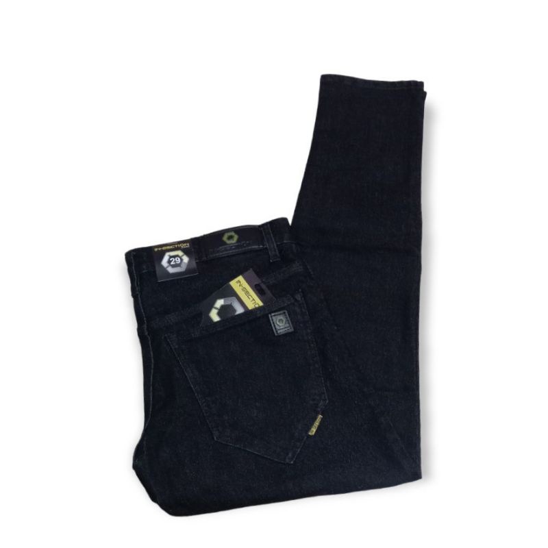 celana jeans panjang warna dark IN-SECTION