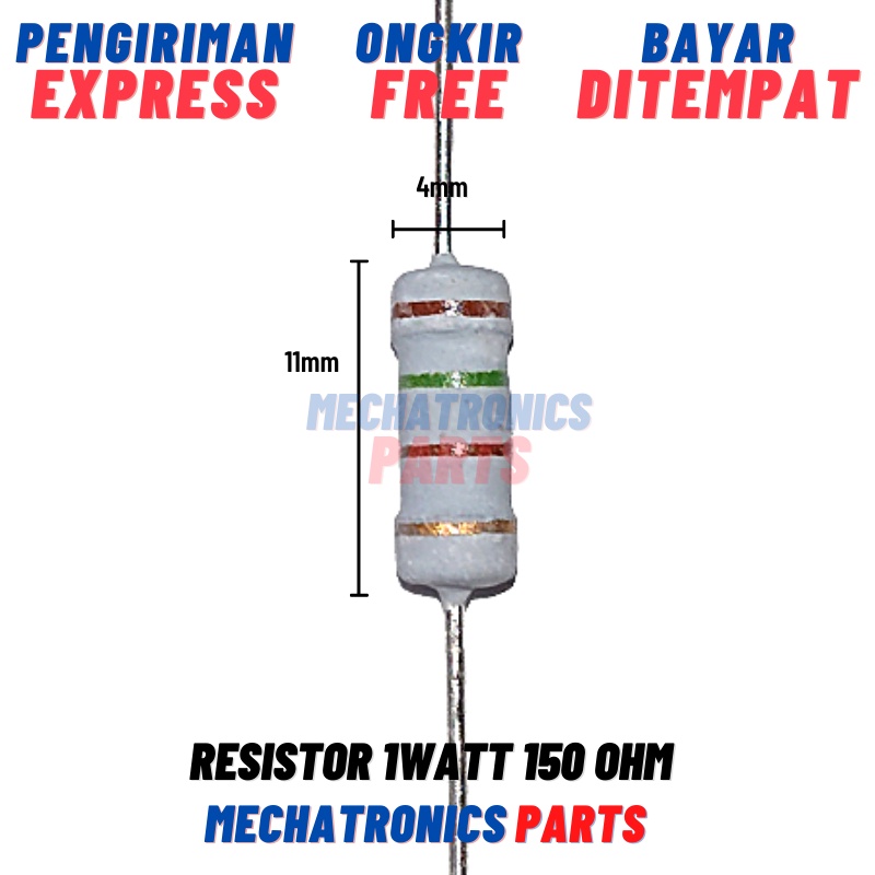 RESISTOR 1WATT 150OHM