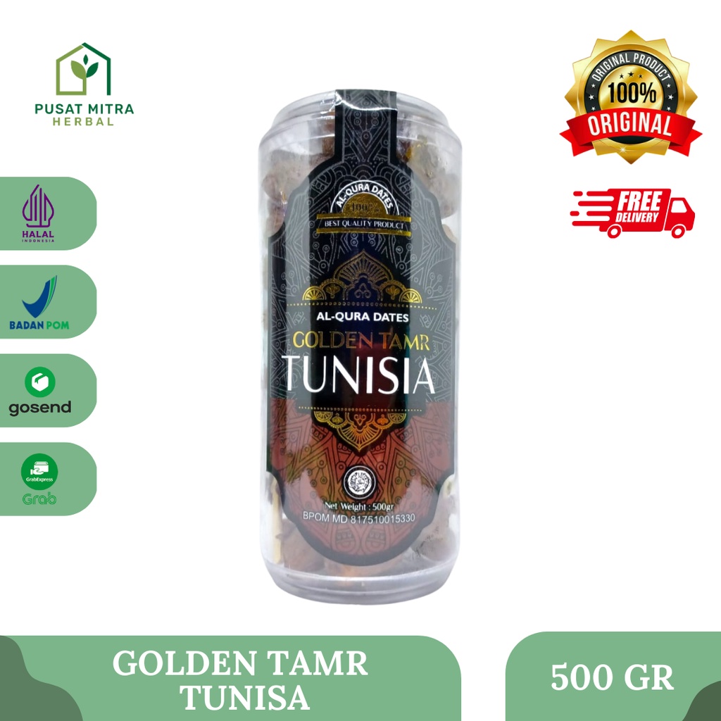 

Kurma Golden Tamr Tunisia 500 Gr - Premium Dates Tunisia