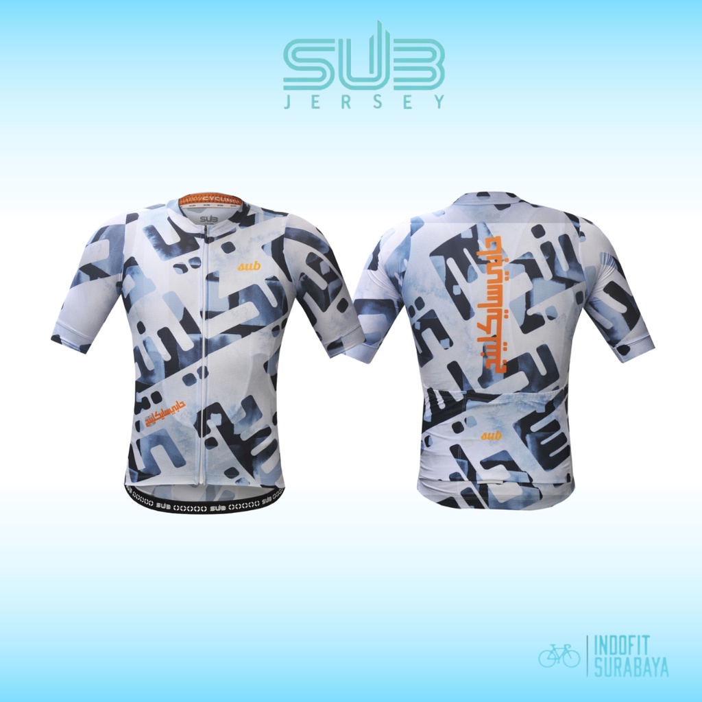 SubJersey Ramadhan 2023 Short Sleeve Unisex Sub Jersey Sepeda Gowes Cycling