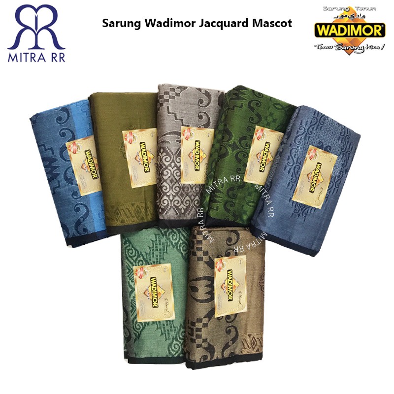 Sarung Tenun WADIMOR motif MASCOT Satuan / Grosir Sarung Dewasa