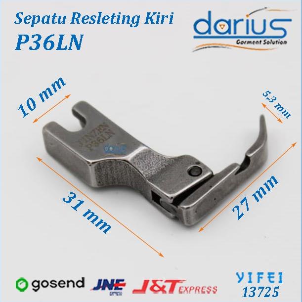 @=@=@=@=] Sepatu Jahit Resleting - Zipper Kiri P36LN Jahit Industri/YIFEI-13725