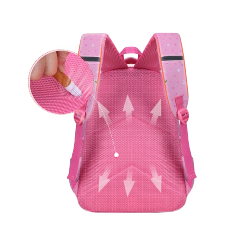 Ransel Sekolah Korea Backpack Tas Sekolah Anak Perempuan TK SD SMP Tas Original Blingberry Ransel Waterproof