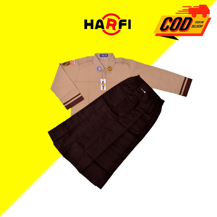 setelan seragam pramuka siaga SD lengan panjang seragam pramuka siaga sd lengan panjang pramuka siag