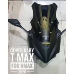 TAMENG HEADLAMP VISOR WHINSHIELD YAMAHA NMAX 2020-2021 COVER BABY TMAX FOR YAMAHA NMAX TMAX FOR YAMA