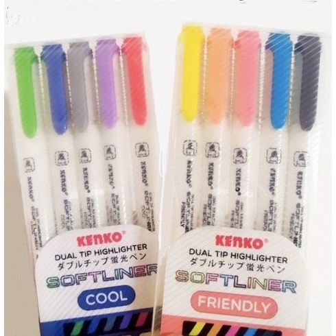 

Kenko Highlighter Marker | Penanda Buku | Spidol Dual Tip