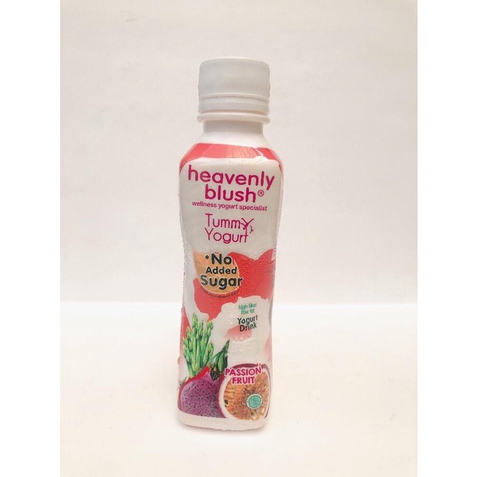 

Heavenly Blush Tummy Yogurt Drink Botol 180ml Passion Fruit
