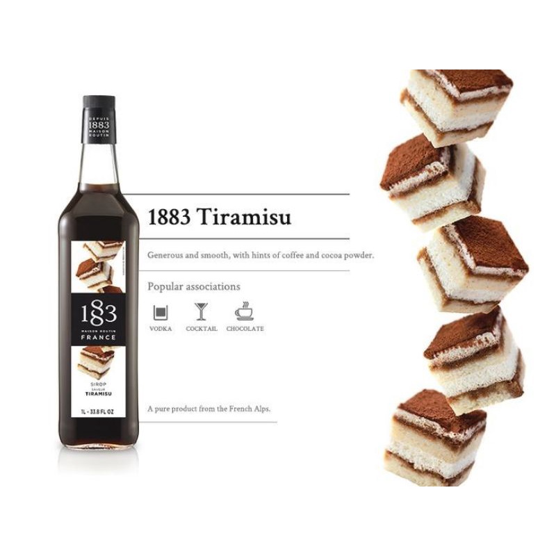 

1883 syrup tiramisu 1liter