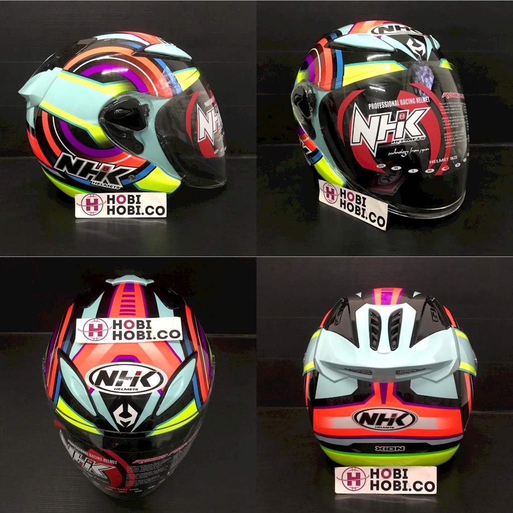 HELM NHK R6 MOTIF XION LIGHT TOSCA YELLOW