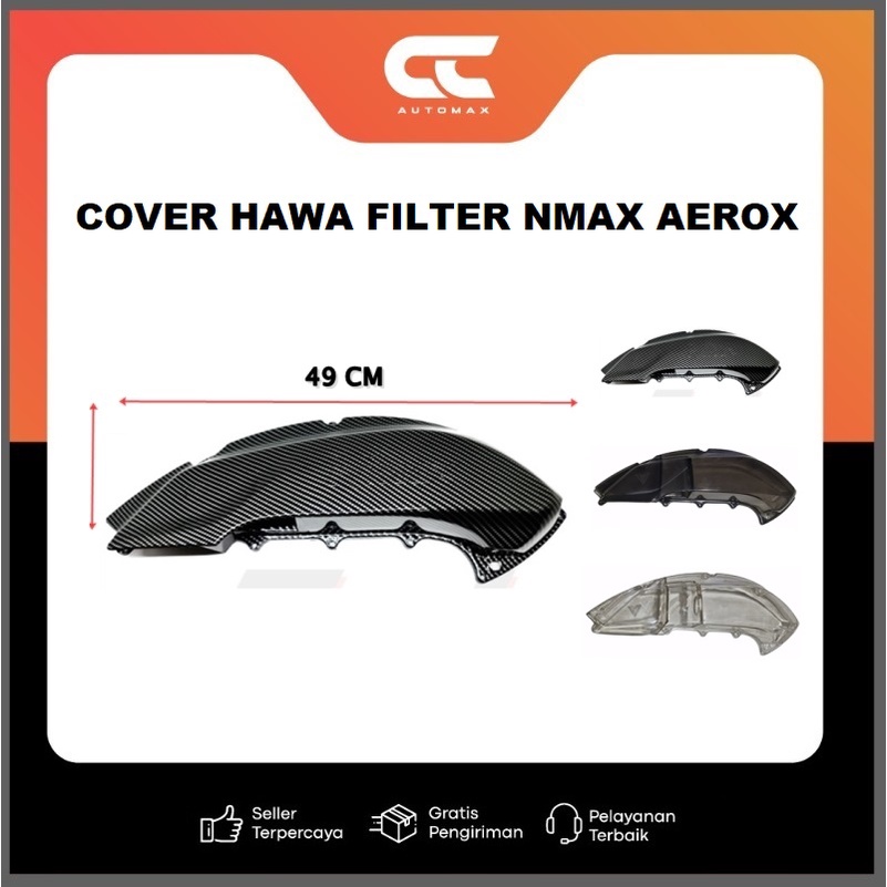 Cover Hawa Nmax Tutup Filter Hawa NMAX AEROX Cover Tutup Filter Hawa Nmax Aerox