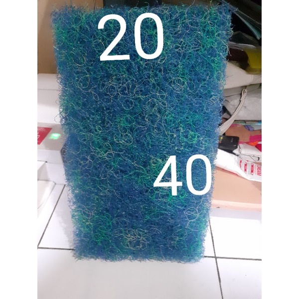 filter jetmat filter mat media filter kolam dan aquarium 20x40cm