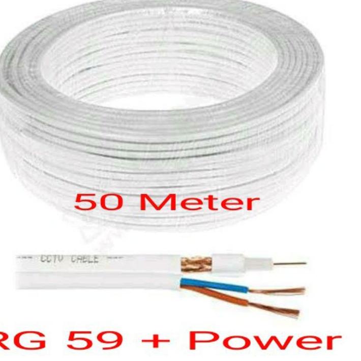 ۝ KABEL 50 METER UNTUK CCTV ♙