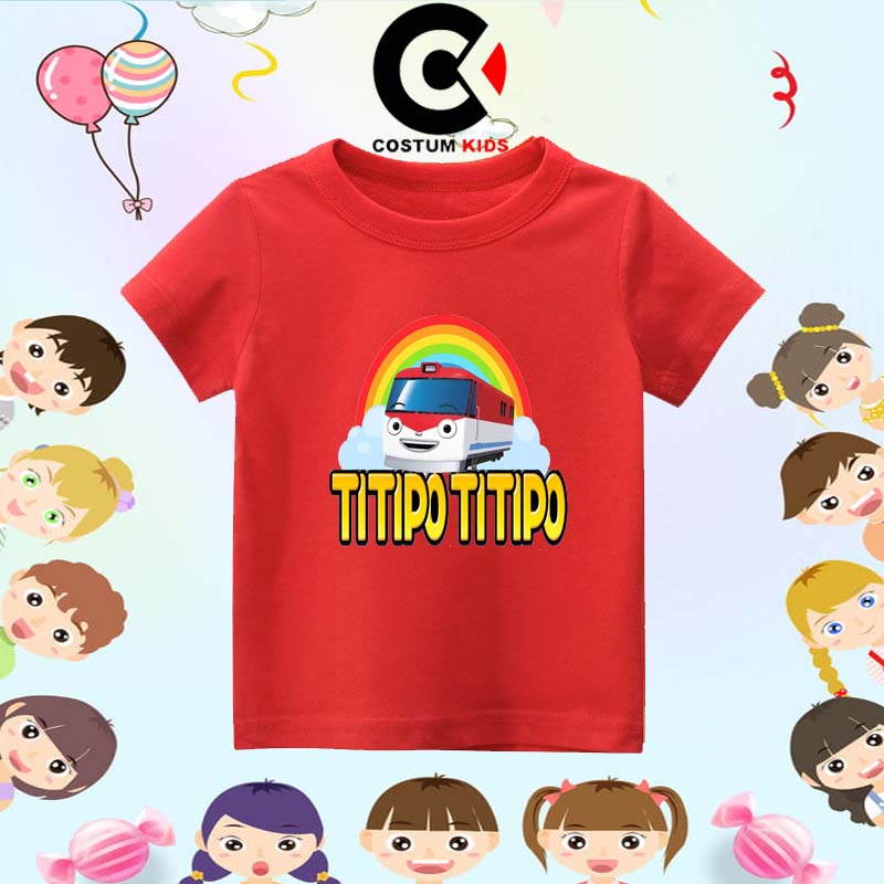 BAJU ANAK KAOS ANAK TITIPO KERETA GAME