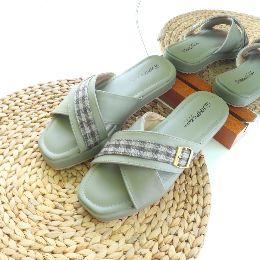 HMF Febryy Sandal FlipFlop Wanita JJ03