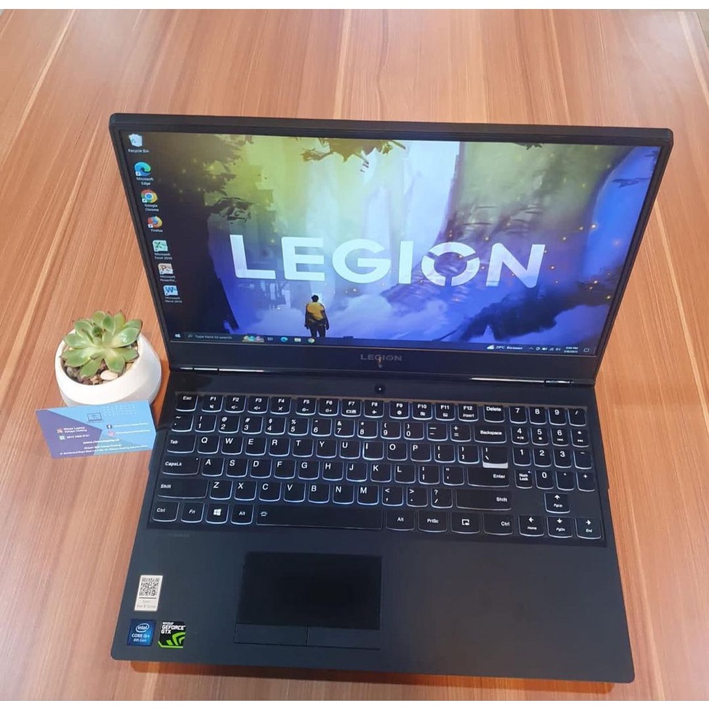 LAPTOP Lenovo Legion Y530, i5-8300H, 8/512Gb, #GTX1050 | BEKAS SECOND