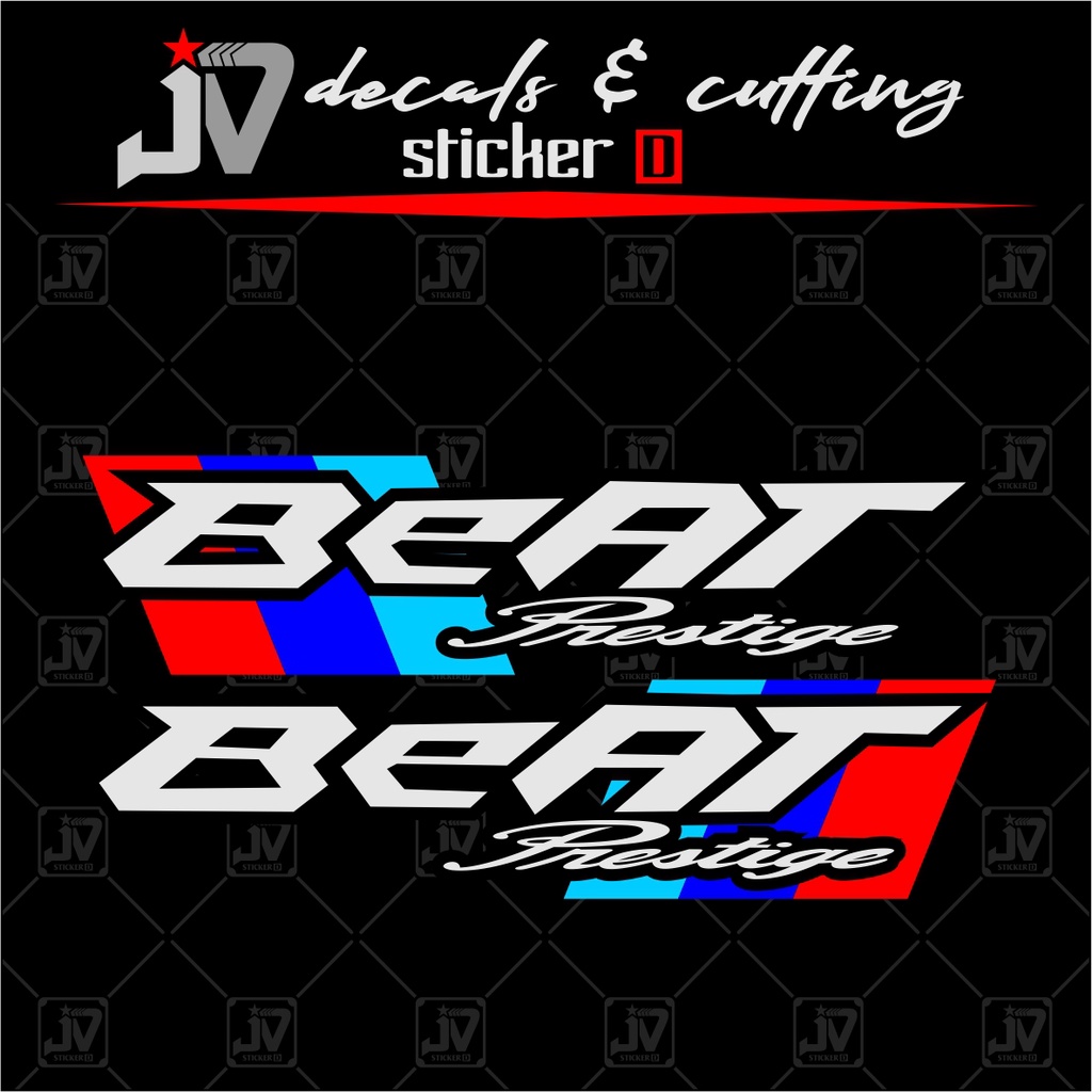 sticker beat  vario  scoopy prestige cutting sticker motor
