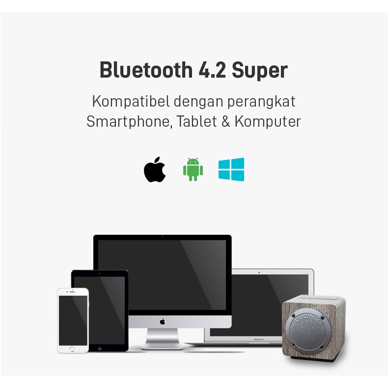 VISIO BOS1 HiFi Speaker Bluetooth Portable Wireless SUPER Mega BASS Speker TWS 1200mAh Waterproof Support USB/TF Play for Laptop TV Phone Outdoor