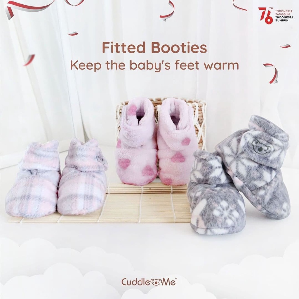 Cuddle Me - Fitted Baby Booties Sepatu Kaos Kaki Bayi