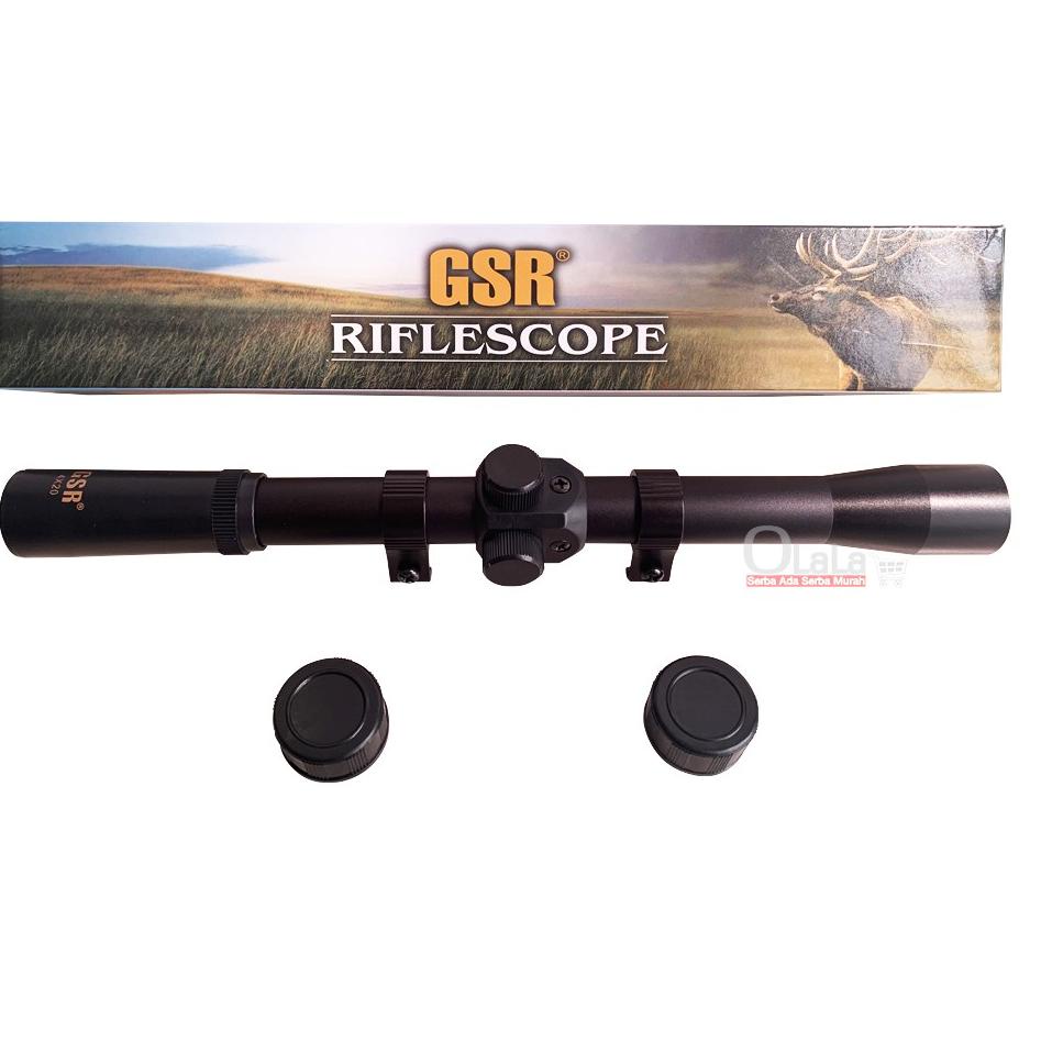 MURAH TELESKOP GSR 4X20 NEW TEROPONG